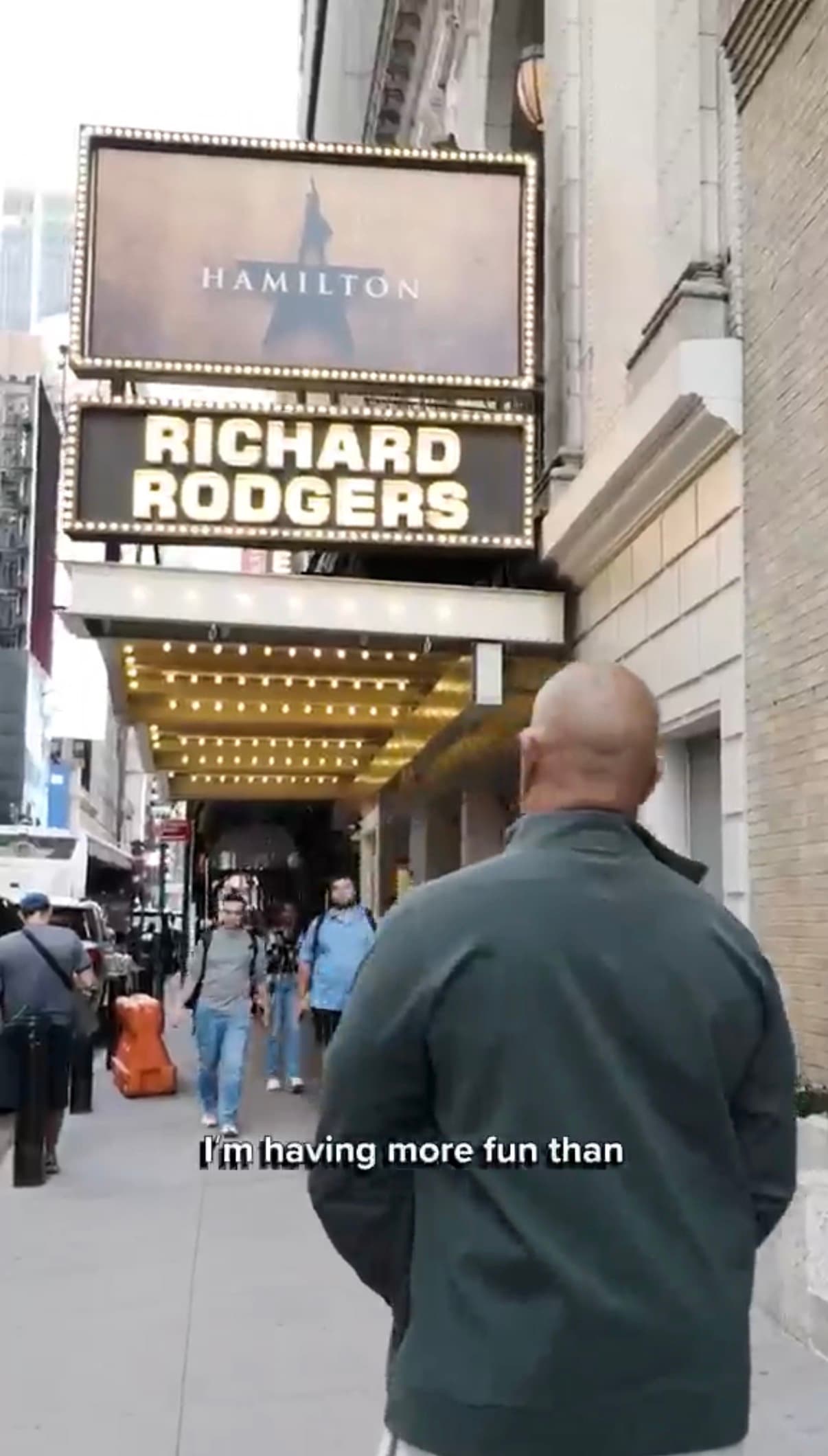 Christopher Jackson's return to Hamilton
